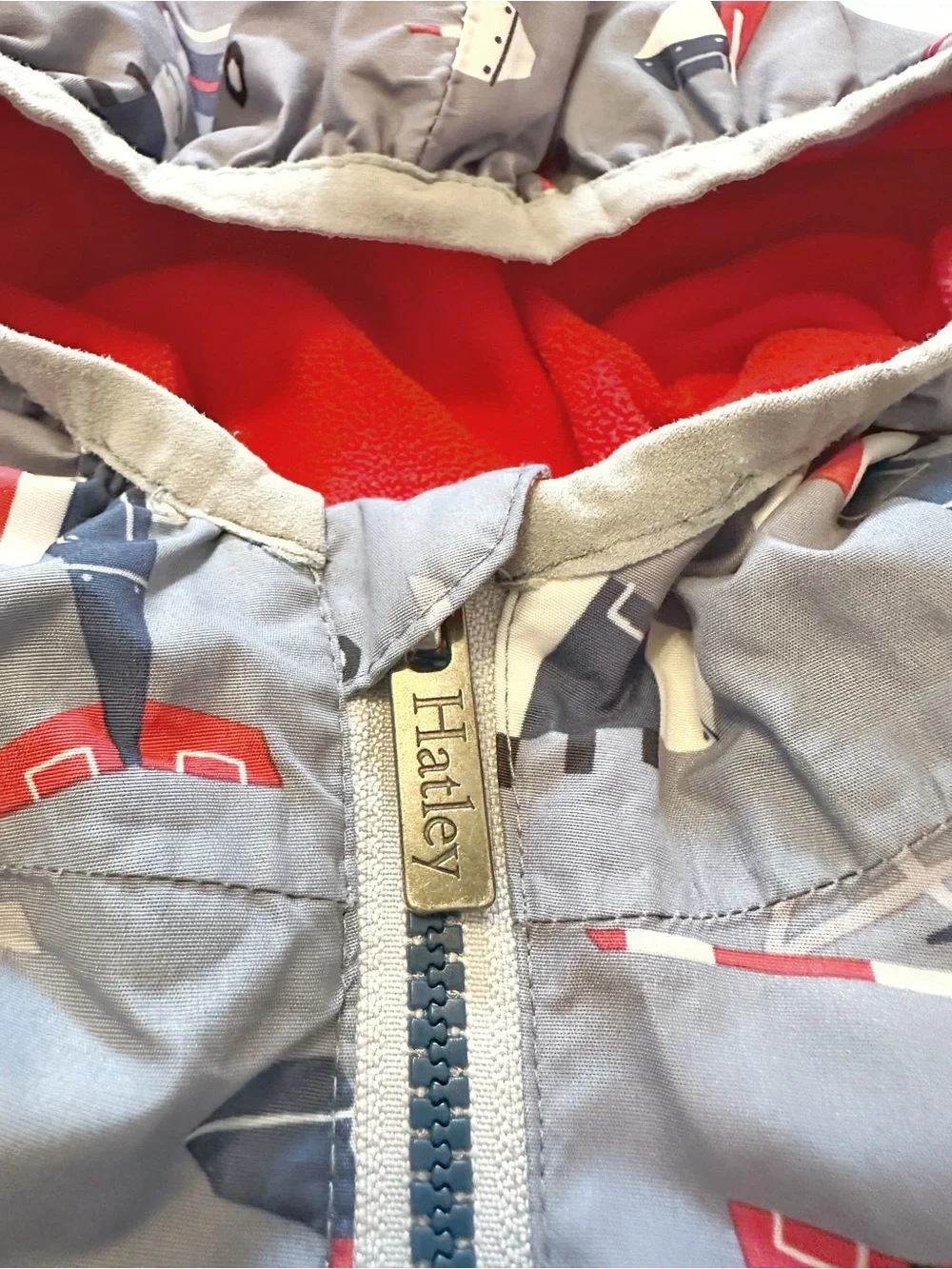 Hatley | Airplane Aviation Fully Lined Hooded Raincoat (5) ✈️